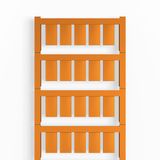 ESG, Device markers x 17 mm, PA 66, Colour: orange, Self-adhesive