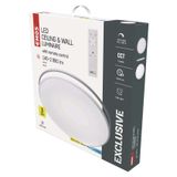 LED Ceiling lamp ALVI, round 36W, dimmable, changeable CCT