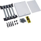 Kit,universN,300x250mm, with busbar 50mm, 4x 25x6mm, vertical