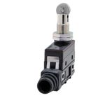 Basic switch, panel mount cross roller plunger, SPDT, 15A, drip proof, screw terminals with cover Z15G1102B