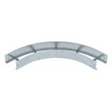 90° bend for cable ladder, horizontal 110x200 Steel Hot-dip galvanised