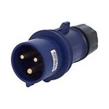 Plug 13203 32A/230V 3P IP44 6h