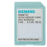 *** Spare part *** SIMATIC S7, micro memory card for S7-300/C7/ET 200, 3, 3V Nflash, 4 MB