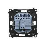 Temperature regultor with outer sensor, black matt