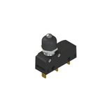 Microswitch with sealed plunger