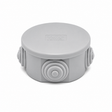 Watertight Junction Box WHITE D.80 IP54