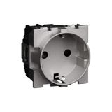 L.NOW - GERMAN SOCKET 2P+T STEEL
