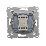 Double surface mounted box, anthracite, metalic