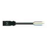 Pre-Assembled Connecting Cable 3P Plug to Open End 2m White