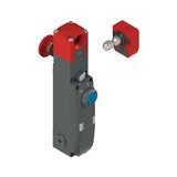 NG series safety switch with lock and integrated control devices, with actuator