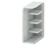 End cap for pin busbars 4-phase