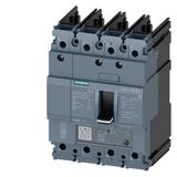 Circuit breaker 3VA5 UL frame 125 breaking capacity class H 65 kA @ 480 V 4-pole