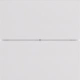 B.IQ push-button 2gang, KNX - B.IQ, p. white, matt, plastic