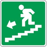 Safety sign - Al - Dimensions: 150x150 mm