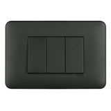 FRAME 3 MOD F/ ADAPTER 3 MOD MATTE BLACK