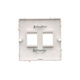 Touch panel 3 modules, Modul 1: 4 touch fields, Module 2: 2 horizontal touch fields, Module 3: 4 touch fields, Fixing: horizontal, Silver mist