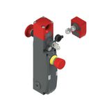 NG series safety switch with lock and integrated control devices, with actuator