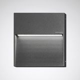 Wall and ceiling luminaire Invego Square Lens Anthracite ET 9,70W 338lm 90 asymmetric medium wide (AM) IP65 IK08 3 SDCM