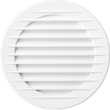 round grille white 70