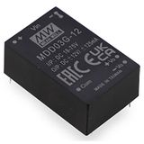 Mean Well MDD03F-15 DC/DC converter, print 100 mA 3 W Number of outputs: 2 x Contents 1 pc.