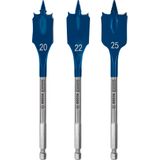 EXPERT Self Cut Speed Spade Drill Bit Set 2/22/25 mm 3-pc