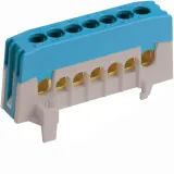Barr. insulated neutral screw 7x16mm²