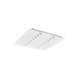 OPTIX RECESSED 600 2L 4000K C9 WHT EM