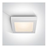 62122F/W/V WHITE PLAFO 22W CCTV IP40 230V