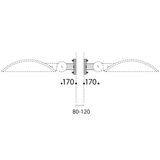 KYRO AO406/2-02 TWIN MAST BRACKET