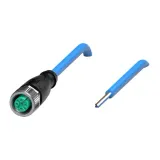 V1-G-N4-5M-PVC Cabled Cable socket, NAMUR