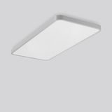 TRIONA rectangle, 135 W, 17000 lm, 830, silver, smart+free Ceiling and