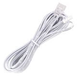 Connection connector LED strip width 10mm, 3m, white 12-24V max.3A ML-112.619.88.0
