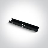 BLACK CONNECTOR FOR SUSPENDING SQUARE TRACK