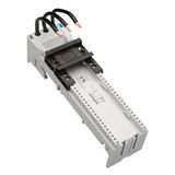 Busbar- adapter 32A 54mm 1 RAIL (The price is shown without markup on metals. Request a quote for accurate information)