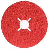 R780 fibre sanding disc, Best for Metal + Inox 115 x 22.23 mm, G60