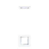 PANOS INF/EVO IP54 GLAS CLEAR Q100 WH - Transparent attachment