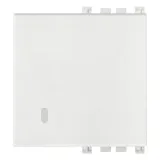 Antibacterial button 2M white
