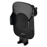 Car holder. for wireless charging. QUICK to USB 2A max.