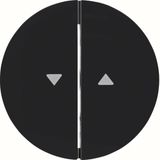 Rocker for single blind operation, R.1/R.3/R.8, black