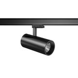 DEECOS S mini, 29 W, 2900 lm, 935, black, on/off Surface mounted proje