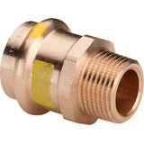 Reduction nipple with thread PROFIPRESS G 22x1/2" in