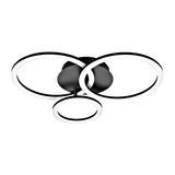 PARRAPOS-Z CL 33W 4300lm tuneable white 545X445, black/white