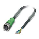 SAC-5P-0,21-PUR/M12FS 0,095 - Sensor/actuator cable