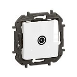 TV SOCKET TERMINAL WHITE