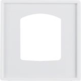Central part for plug-and drop socket, Berker Q.x, white, velvet