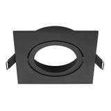 NEW TRIA® 95, ceiling installation ring, L: 11 W: 11 H: 2.6 cm, IP 20, black