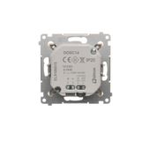 Digital thermostat, matt aluminum
