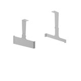 Installation element L 403 B 61 H 346 colour: silver