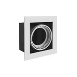 Ceiling luminaire housing PIREO, recessed, IP20, single, gray