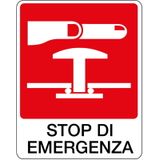 Fire sign - Al - Dimensions: 230x290 mm